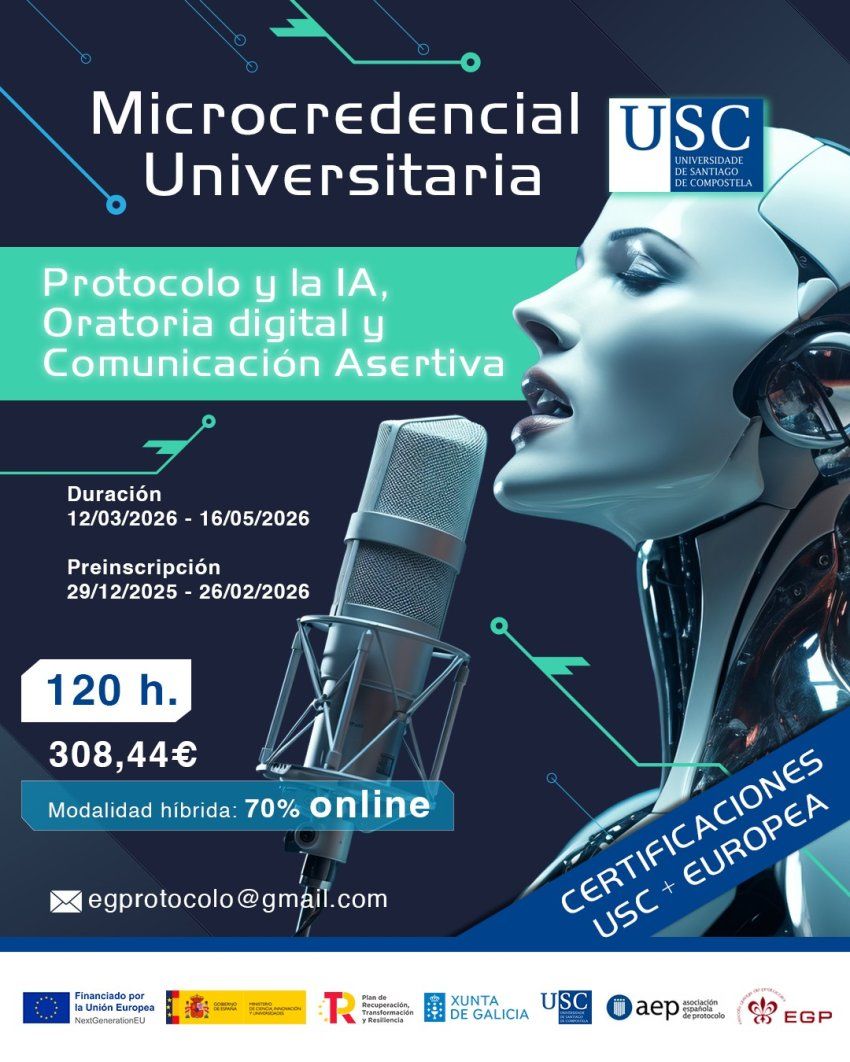 Protocolo e a IA, Oratoria Dixital e Comunicación Asertiva